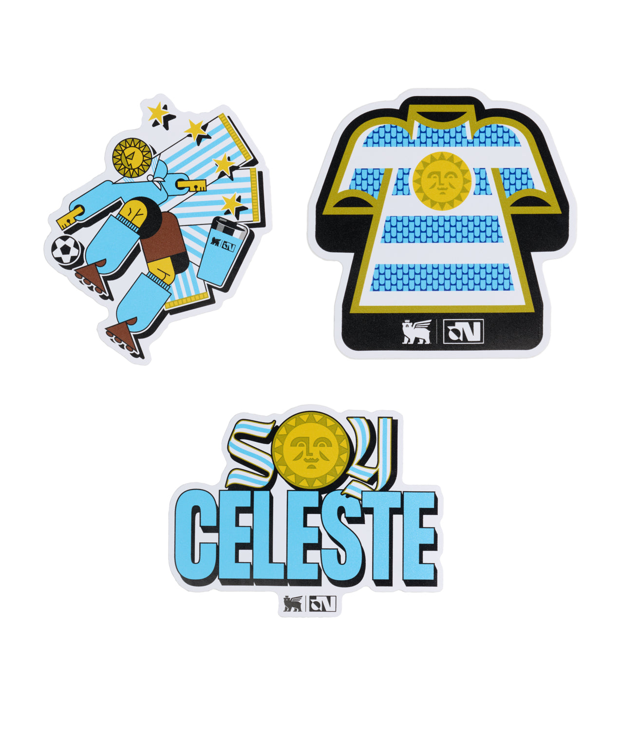 Stanley 1913 x Uruguay F??tbol Artist Sticker Pack