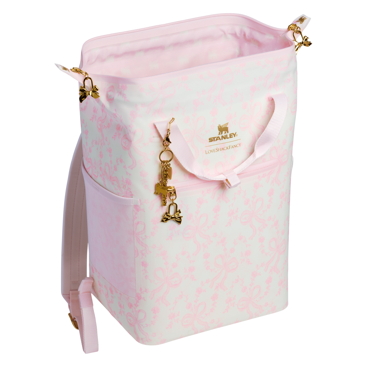 Stanley 1913 x LoveShackFancy Holiday All Day Madeleine Mini Cooler Backpack | 20 Can | 14 QT | 13.2 L - Image 3