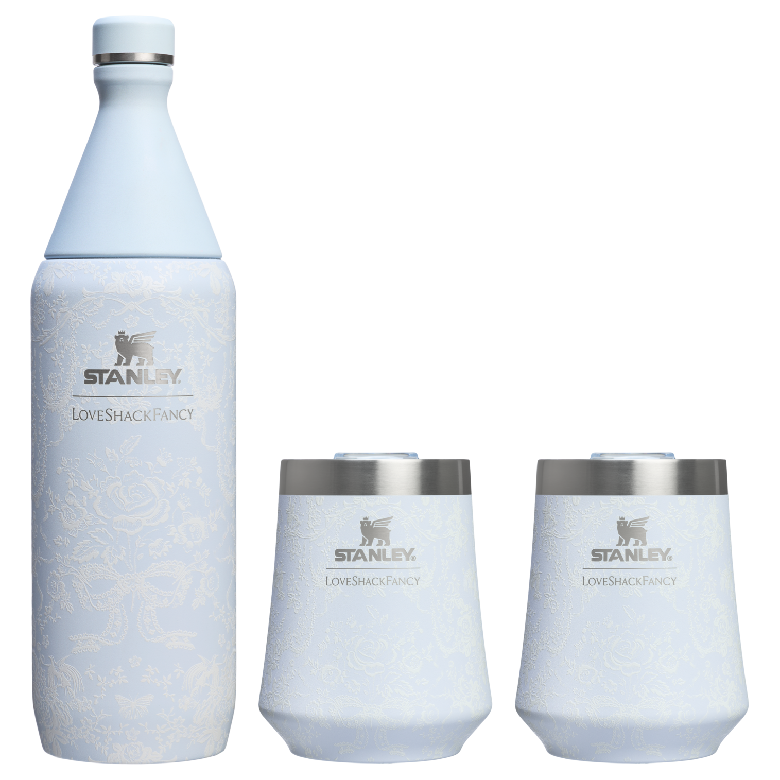 Stanley 1913 x LoveShackFancy Holiday Reserve All Day Wine Set | 34 OZ | 11 OZ - Image 4