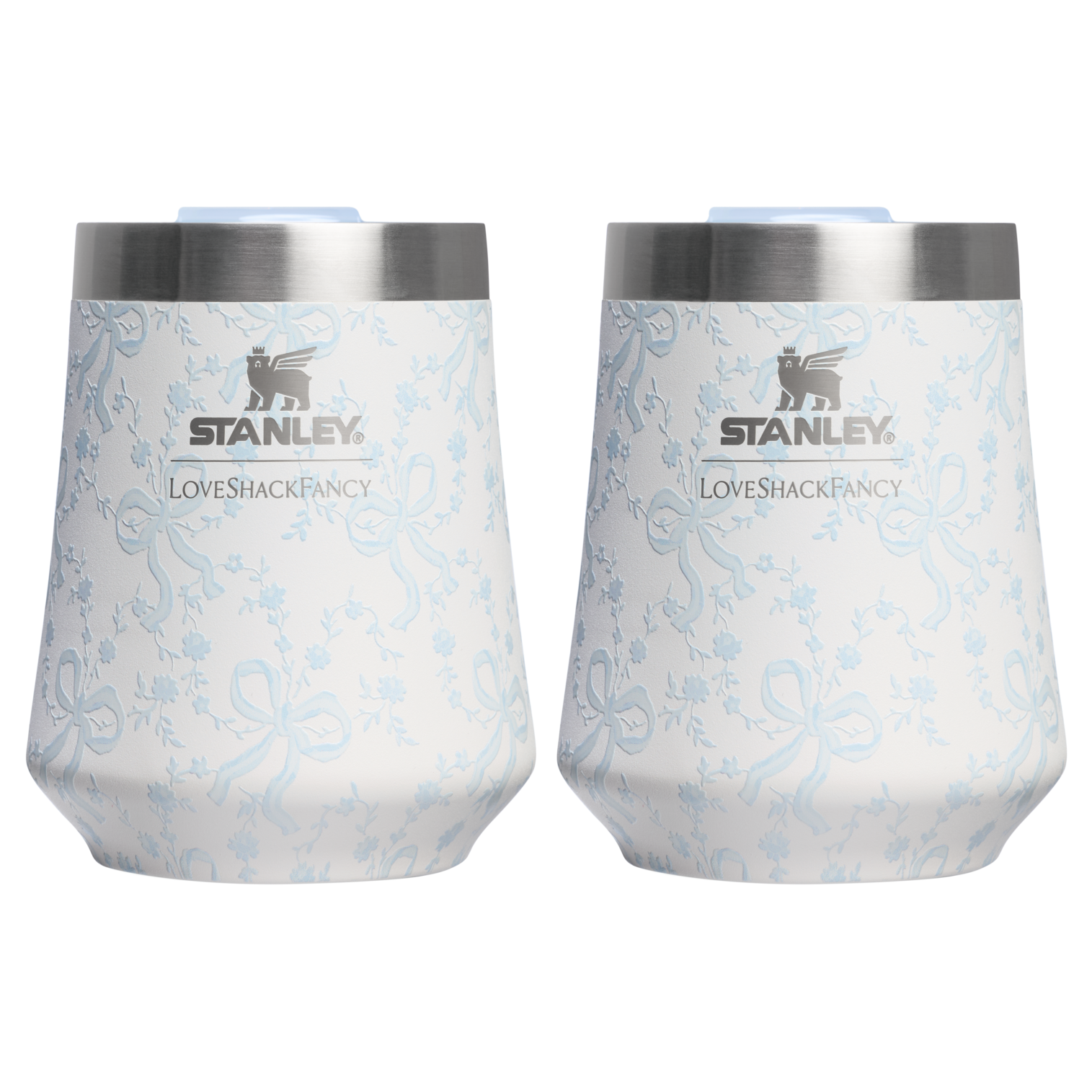 Stanley 1913 x LoveShackFancy Holiday The Reserve Wine Tumbler Set | 11 OZ (2-pack) - Image 2