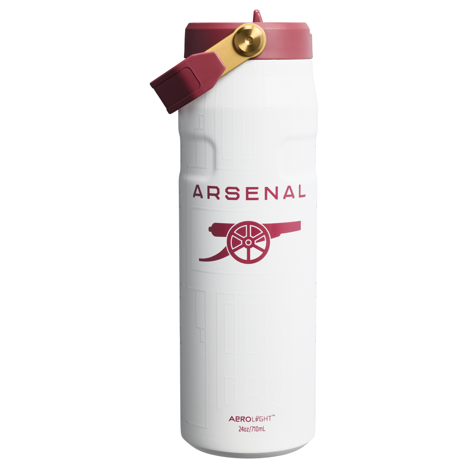 Stanley 1913 x Arsenal IceFlow? Bottle Flip Straw 2.0 | 24 OZ - Image 2