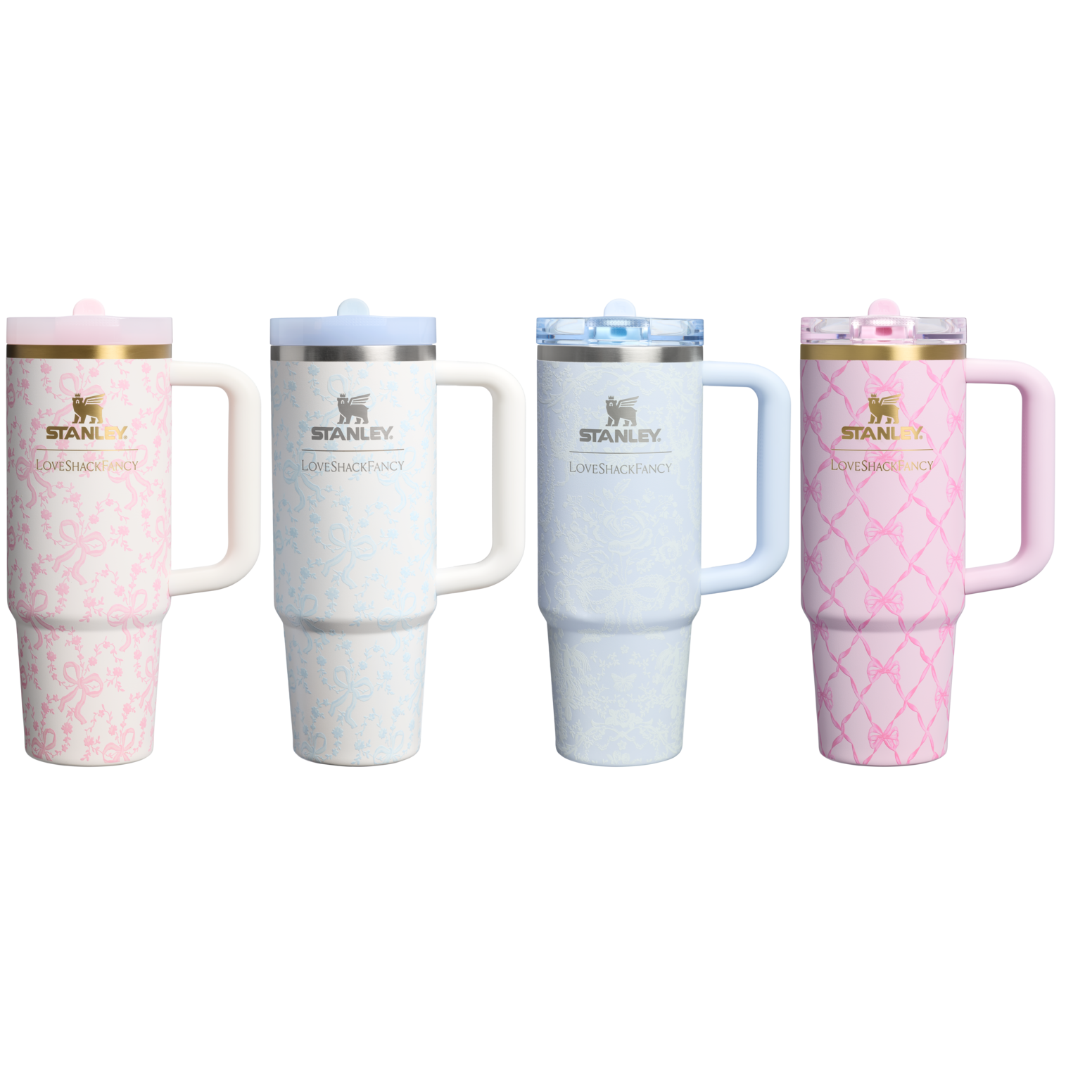 Stanley 1913 x LoveShackFancy Holiday The Quencher ProTour Set 4-pack | 30 OZ - Image 5